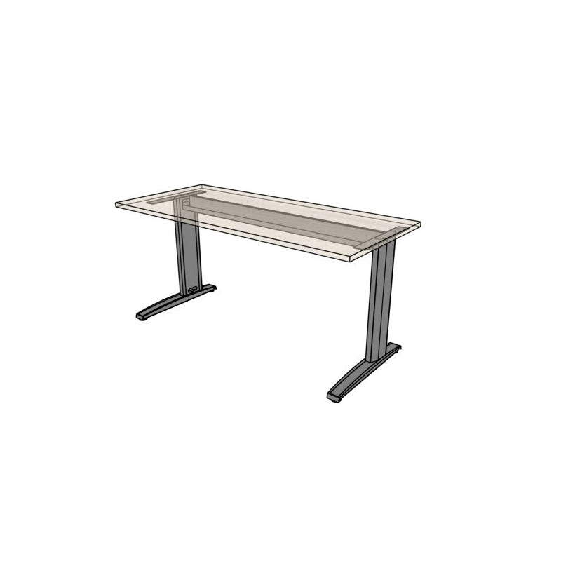 Biurko pracownicze TORO TP0167- 160x70x75h