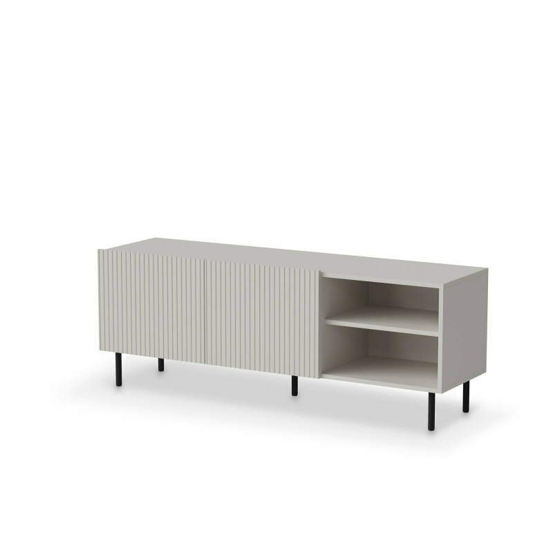 PAXOS RTV-1 TV szafka RTV 150 cm, kolor: kaszmir - czarny