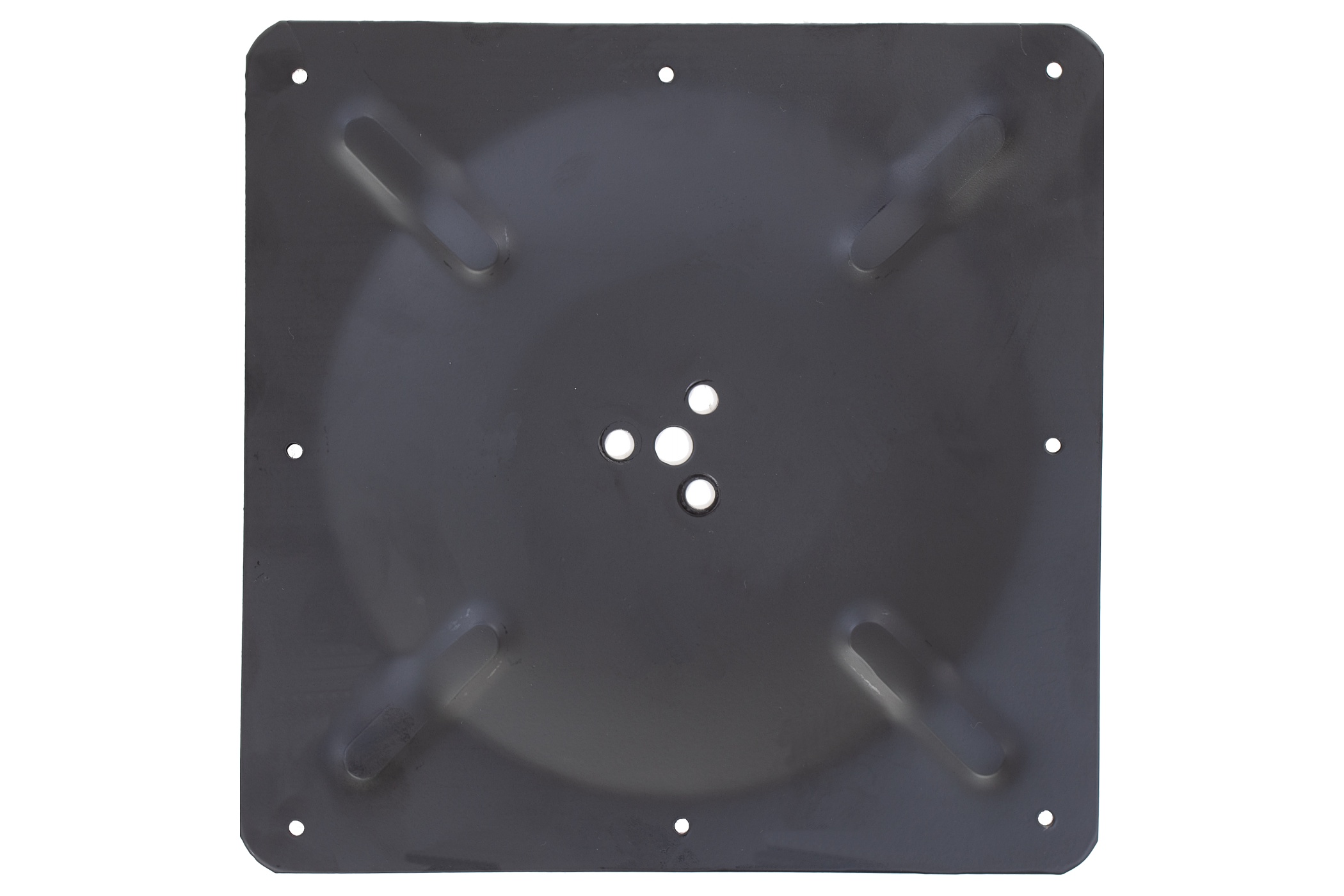 Podstawa do stolika SH-3002-5/60/P: wysokość 72,5 cm; 45x45 cm, stal polerowana