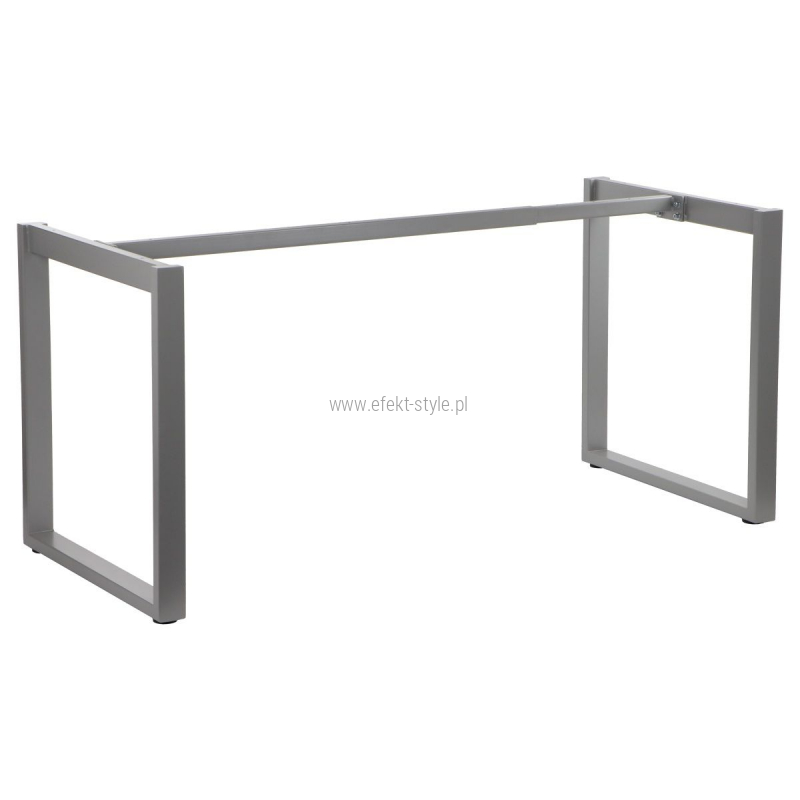 Stelaż metalowy do stołu/biurka NY-131A/80 z regulacją długości belki 120-180x szer.79,6xwys. 72,5 kolor aluminium