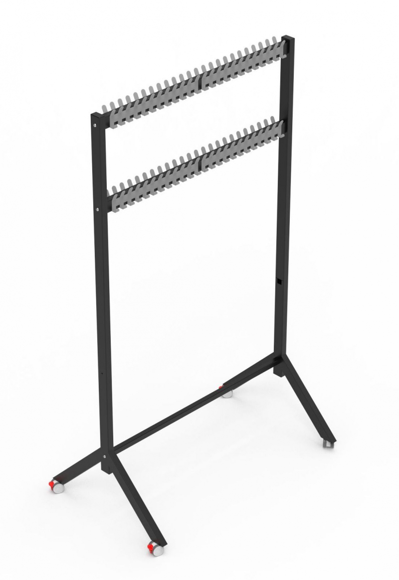 Wieszak szatniowy mobilny W120 -długość 100 cm