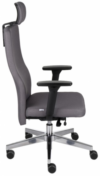 TEAM PLUS HD CHROME Fotel biurowy