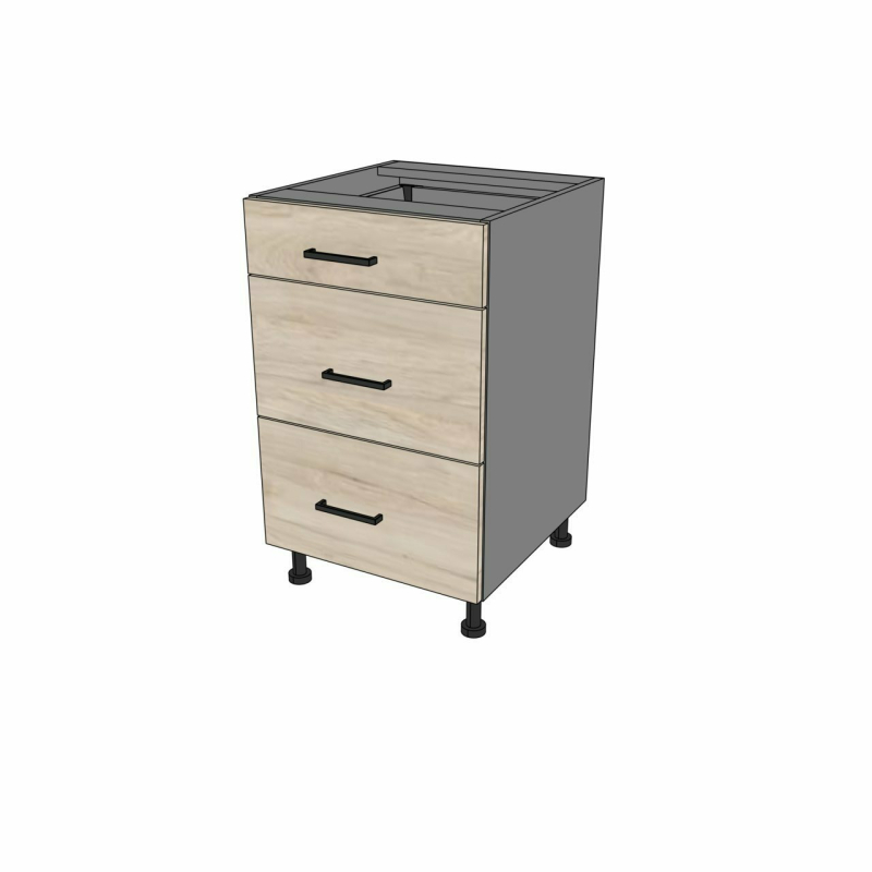 Szafka kuchenna stojąca z szufladami MKS12 50x52x82h