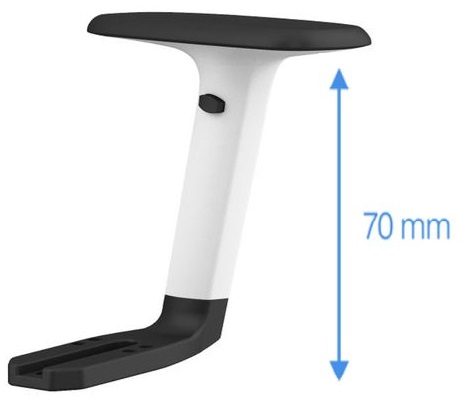 Fotel biurowy NODI WS HD WHITE