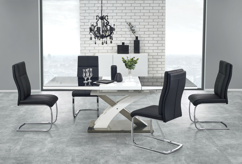 Stół rozkładany SANDOR 2 160÷220/90/78 cm, czarny