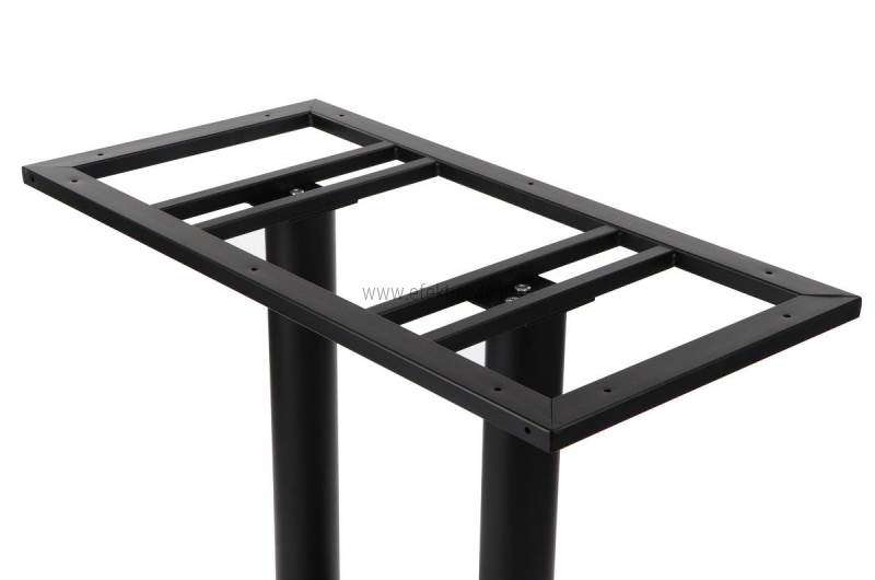 Podstawa do stolika SH-4001-2/B czarna - wysokość 72 cm 69,5x39,5 cm