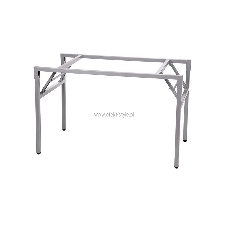 Stelaż składany do stołu i biurka 24/A-P - aluminium 156x76 cm