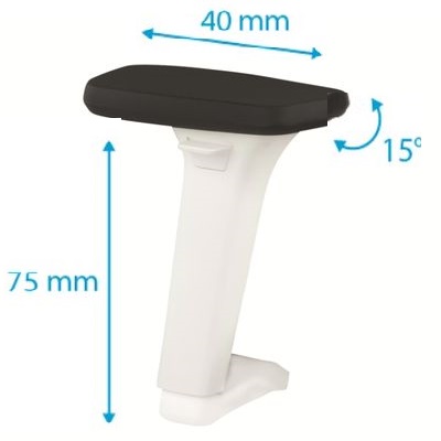 Fotel biurowy NODI WS HD WHITE