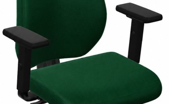 Fotel ergonomiczny sędziowski i gabinetowy wysoki Bjarg z zagłówkiem
