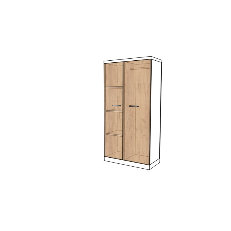 Szafa ubraniowa CLASSIC CS8 80x40x160h
