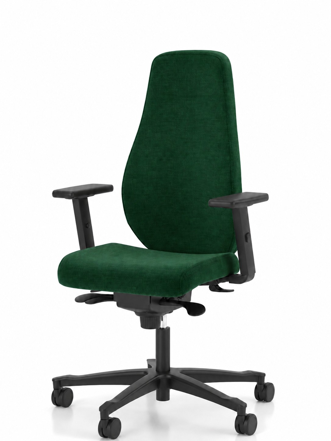 Fotel ergonomiczny sędziowski i gabinetowy wysoki Bjarg bez zagłówka