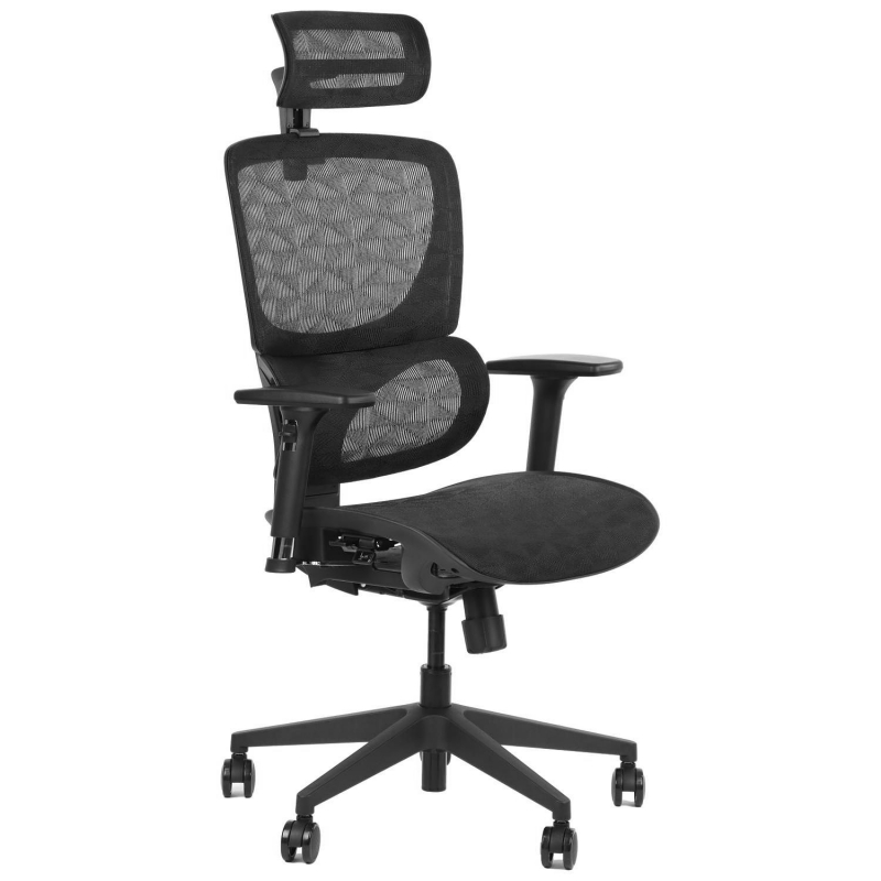 ErgoNew S1 Fotel biurowy obrotowy siedzisko siatkowe