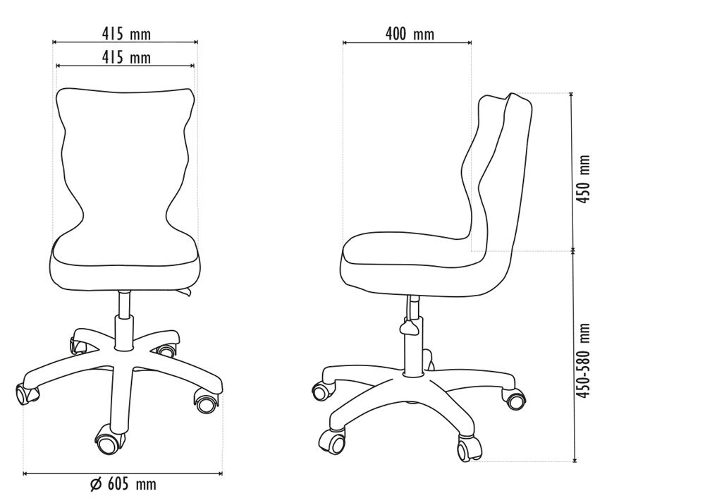 ENTELO Dobre Krzesło obrotowe TWIST soft nr 6