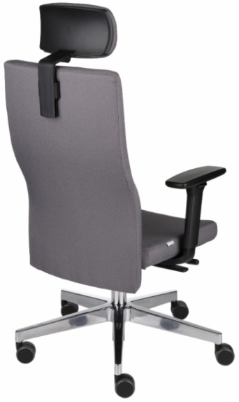 TEAM PLUS HD CHROME Fotel biurowy