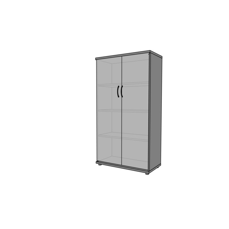 Szafa biurowa PS22W 80X39X150H ze szkłem