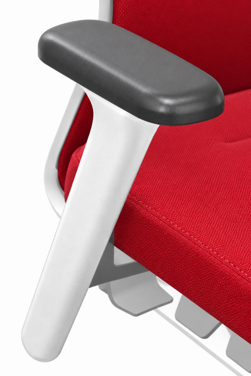 Fotel ergonomiczny sędziowski i gabinetowy wysoki YouTEAM bez zagłówka