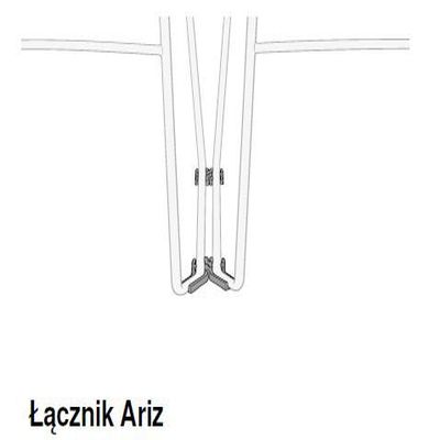 Stopki z wkładką filcową z łącznikiem