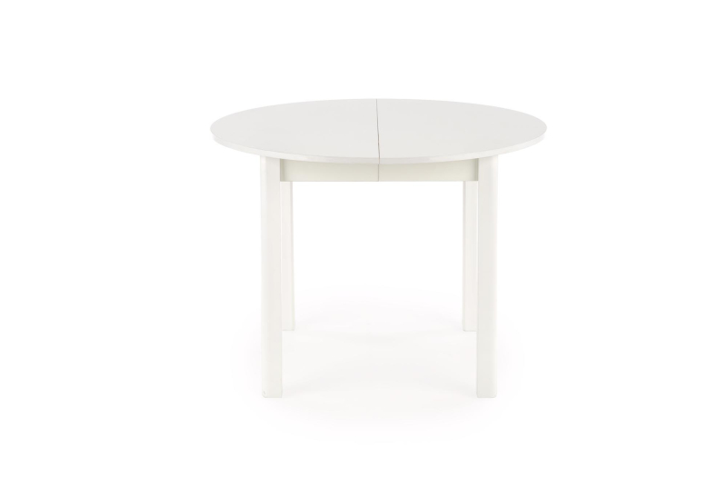 RINGO stół 102-142x102x76 cm, kolor blat - biały, nogi - biały