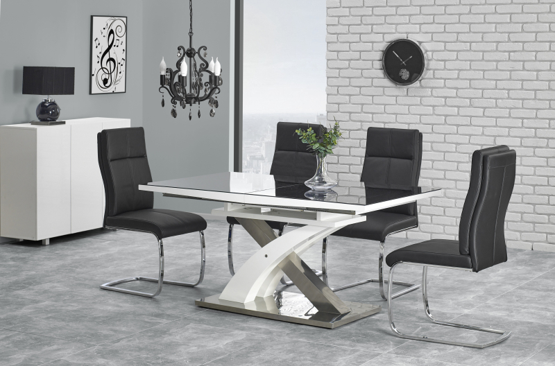Stół rozkładany SANDOR 2 160÷220/90/78 cm, czarny