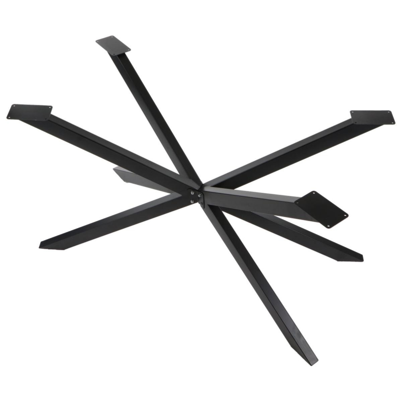 Stelaż metalowy do stołu NY-HF01 długość 130xszer. 68xwys.72,5 cm kolor czarny
