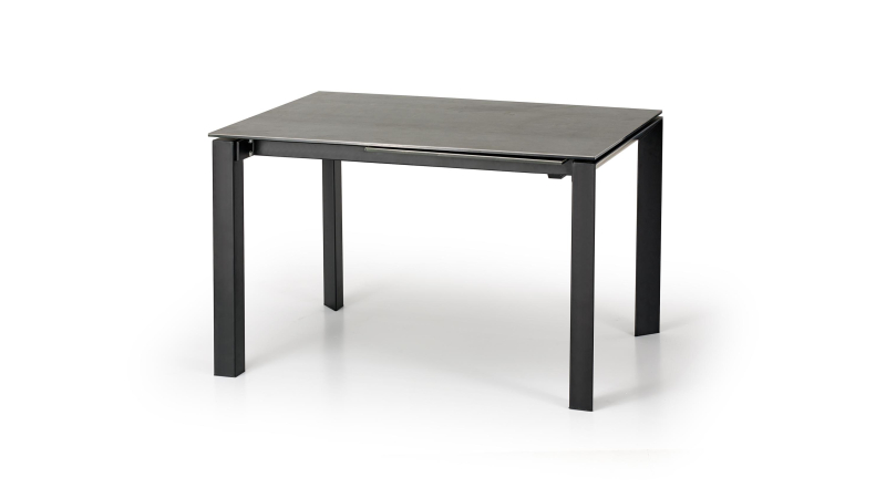 Stół rozkładany HORIZON 120-180/85/76 cm humo/czarny
