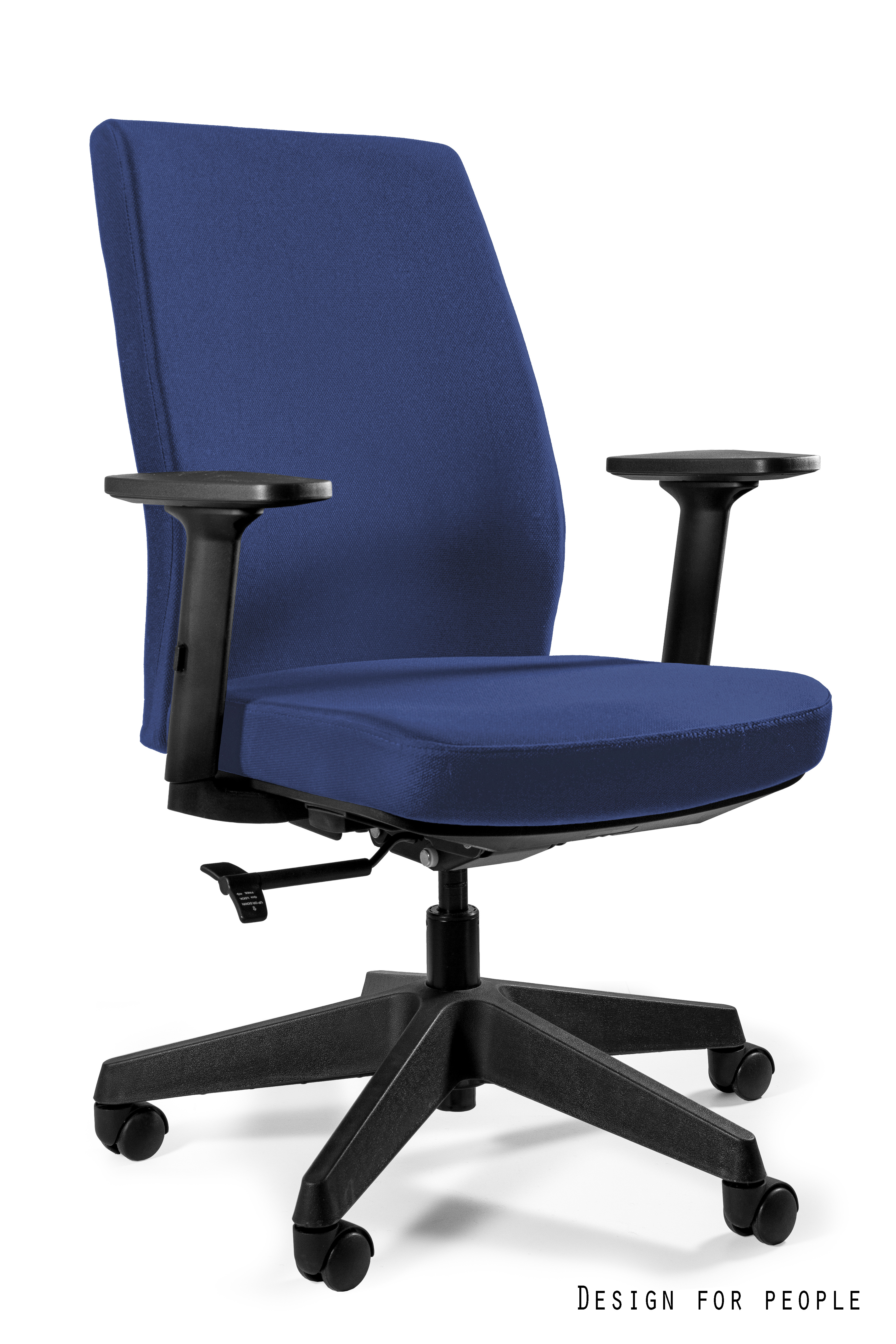 Fotel obrotowy WORK z atestem do pracy 24/7 - BL415 ROYALBLUE
