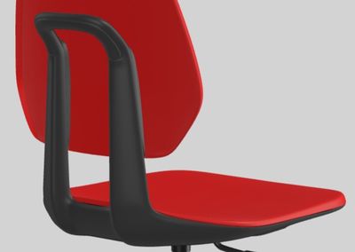 Krzesło obrotowe KARES PL/BP różne kolory - Czarny