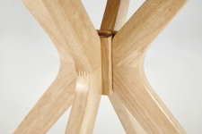 NICOLAS stół okrągły dąb naturalny