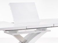 SANDOR 2 stół rozkładany biały