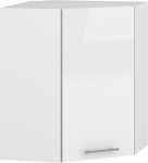 VENTO GN-60/72 szafka górna narożna front: biały