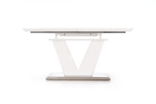 MISTRAL stół 160-220/90/77 cm, biały połysk