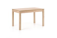 MAURYCY stół rozkładany 118÷158/75/76 cm, kolor dąb sonoma
