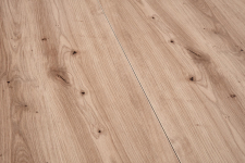 RUBEN stół kolor blat - dąb artisan, nogi - czarny (102-142x102x75 cm)