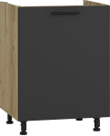 VENTO DK-60/82 szafka zlewozmywakowa front: antracyt
