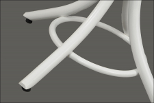 Wieszak drewniany WDR-1/WE BIAŁY