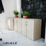 Szafa aktowa PS34 66x66x110,8h - narożna