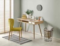 B34 biurko dąb sonoma-biały