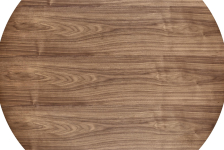 HENDERSON stół okrągły fi 136/78 cm, orzechowy