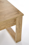 NEA KWADRAT ława z szufladą kolor dąb wotan