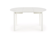 RINGO stół 102-142x102x76 cm, kolor blat - biały, nogi - biały