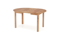 RINGO stół102-142x102x76 cm kolor blat dąb craft, nogi - dąb craft