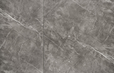 CHARLES stół rozkładany 180-260/90/76/80-170 cm, blat - popielaty marmur, nogi - czarny