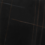 FELICIA ława stelaż - złoty, blat - czarny marmur