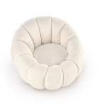 GASPAR fotel wypoczynkowy kremowy