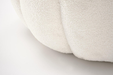 GASPAR fotel wypoczynkowy kremowy