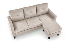 GERSON sofa z podnóżkiem, beżowy