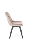 Krzesło K520 beżowy/czarny - z funkcją obrotu