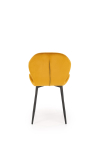 K538 krzesło musztardowy
