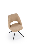 K546 krzesło beżowy z funkcją obrotu
