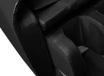 SOLARIA  fotel wypoczynkowy z funkcją masażu i podgrzewania, czarny